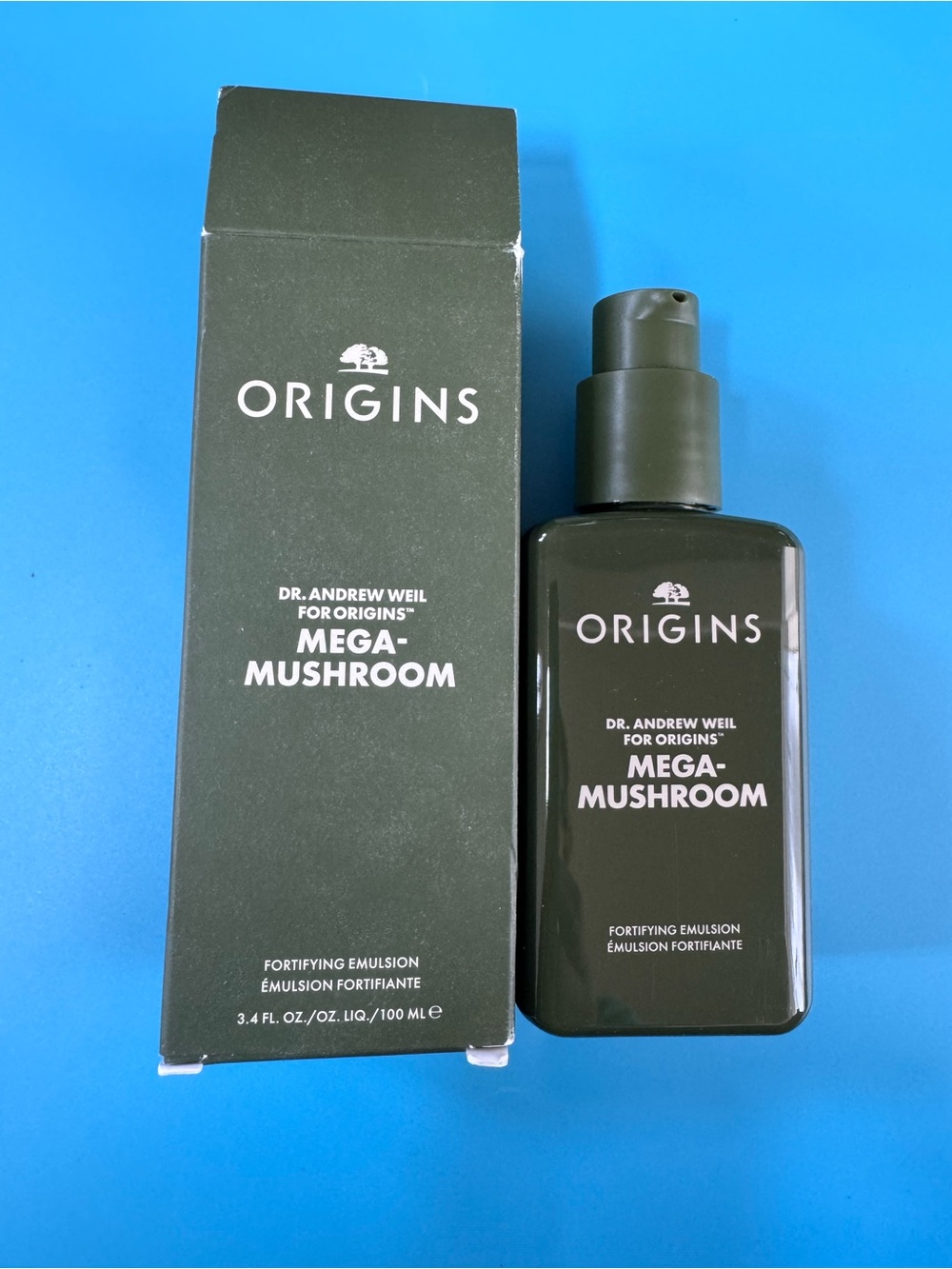 ORIGINS MEGA-MUSHROOM Relief & Resilience Fortifying Emulsion 3.4oz/100ml